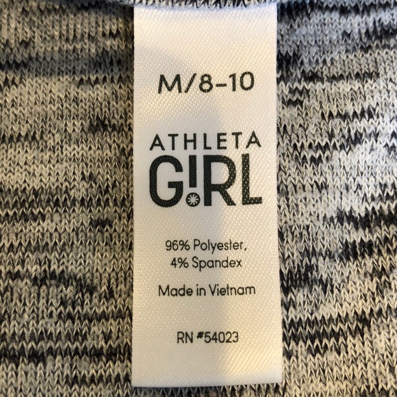 Athleta Girl Grey & Black Hoodie - Picture 3 of 7